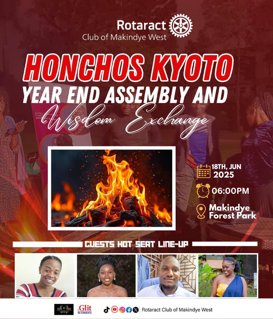 🎌✨ Kyoto Vibes: Honchos Assemble!✨🎌

This Wednesday, it’s more than just a gathering — it’s a vibe, a report, and a legacy moment 🪷📊🔥.

We close the Magic Year with energy as we reflect, report, and transition with pride 💼🎤. Expect a line-up of Honchos 💪🎆🎆