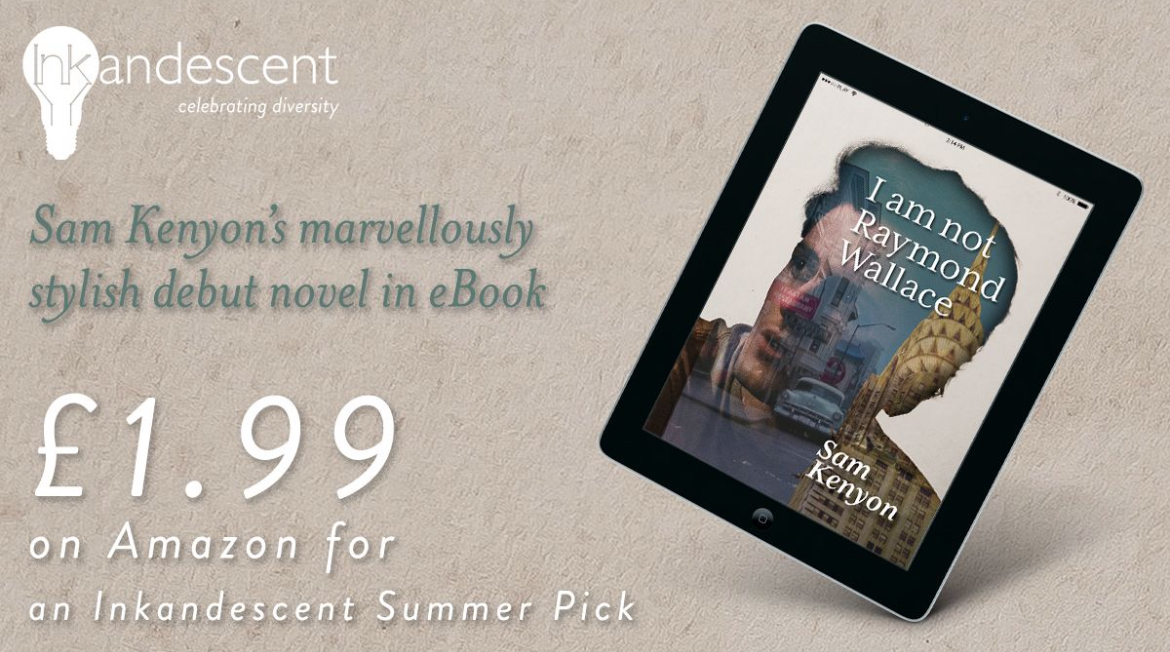 If you are looking for a book that slots in with the #PrideMonth vibe, then Sam Kenyons' debut novel I AM NOT RAYMOND WALLACE is en point and on offer! Only £1.99 in #eBook when you take advantage of the Amazon Summer Pick  #deal here:
amzn.to/3bmVxFY