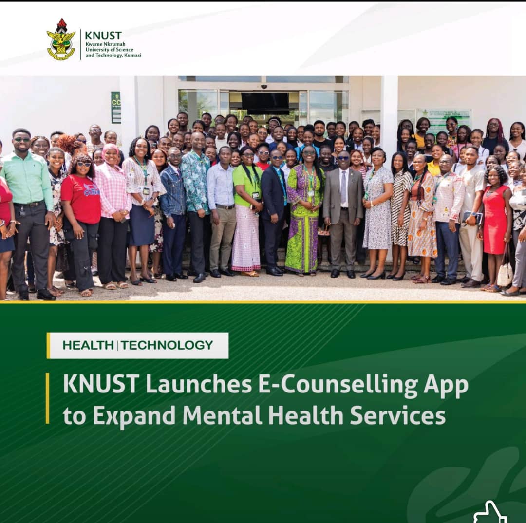 Pascal_M41's tweet image. I had the privilege of attending the official launch of KNUST&apos;S E-COUNSELLING APP at the Council Chamber, Main Administration. This Technological initiative engineered by KCC and UITS aims to make mental health services more accessible and convenient for both students and staff.