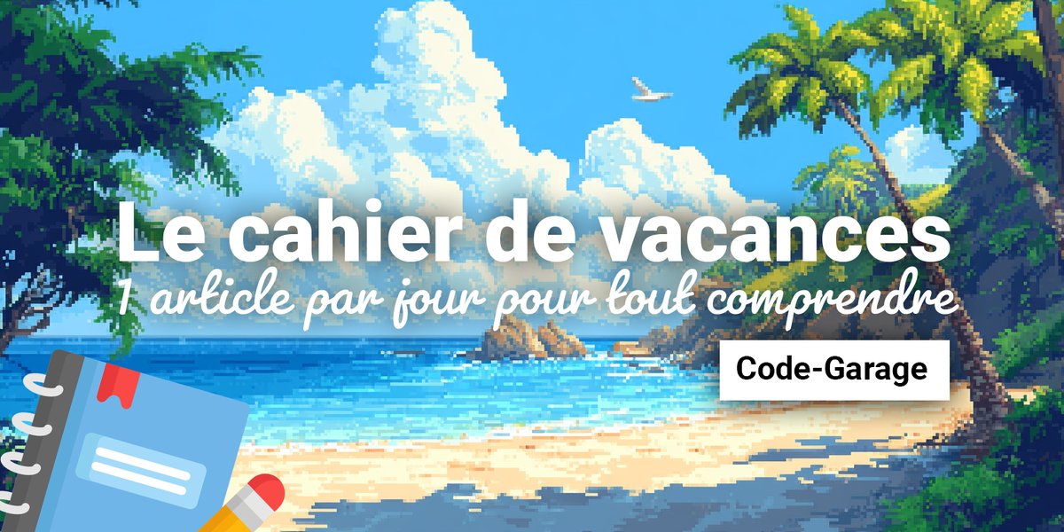 Nouvel article disponible sur le blog 🚀
code-garage.com/blog/le-cahier…