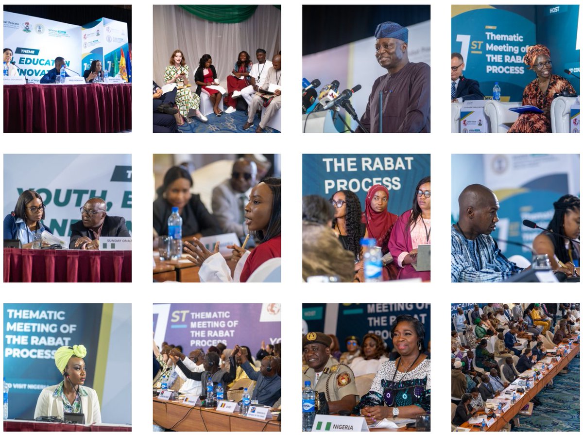 📢 32 recommandations concrètes pour mieux impliquer les #jeunes dans la #politiquemigratoire !
💡En savoir plus sur les résultats de notre récente réunion thématique à Abuja, coprésidée par le Nigeria et l'Espagne : rabat-process.org/fr/activites/r…