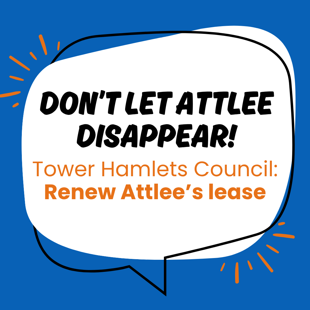 Attlee Centre (@attlee_centre) on Twitter photo 🚨URGENT: After 45 years serving thousands of children in #TowerHamlets, the Attlee Centre is facing closure. Our lease expires in May 2026 &
<a href="/TowerHamletsNow/">Tower Hamlets Council</a> won't commit to renewing our vital peppercorn rent. We need your help to #RenewAttlee
🚨shorturl.at/IuSuX 🚨URGENT: After 45 years serving thousands of children in #TowerHamlets, the Attlee Centre is facing closure. Our lease expires in May 2026 &
<a href="/TowerHamletsNow/">Tower Hamlets Council</a> won't commit to renewing our vital peppercorn rent. We need your help to #RenewAttlee
🚨shorturl.at/IuSuX