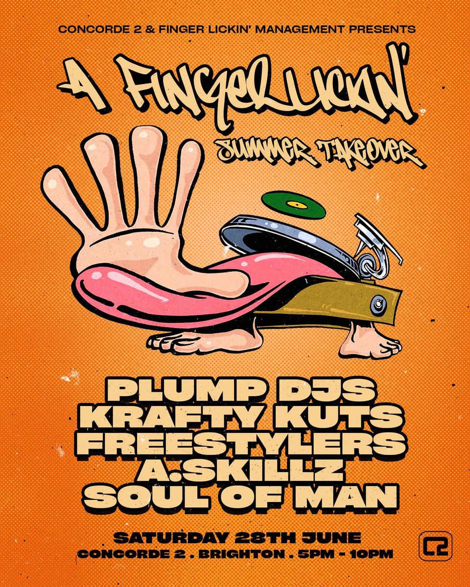 💥💥 Next Weekend 💥💥

On Saturday join Plump DJs -, Krafty Kuts, A.Skillz, Soul of Man and special guest The Freestylers, for whats set to be a summer spectacular of the highest order.

Grab your ticket and meet us on the dancefloor.