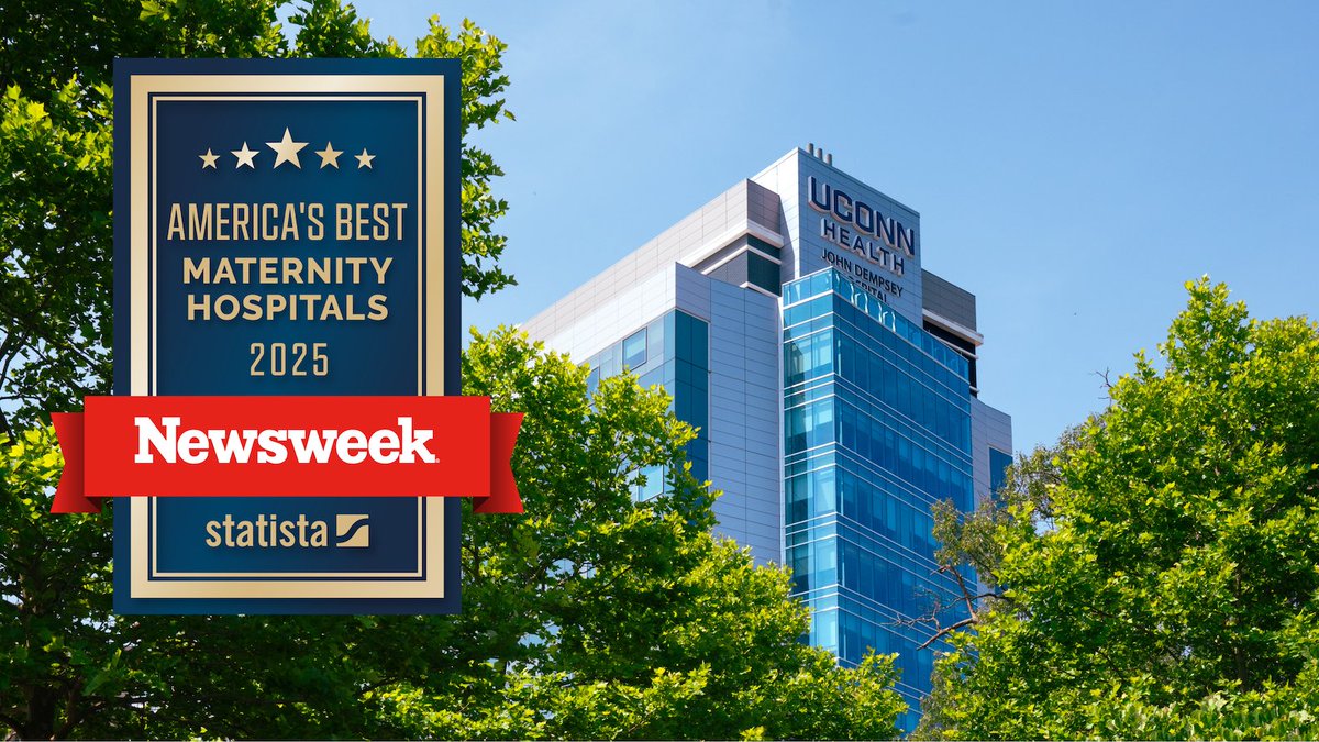 While the recent recognition by <a href="/Newsweek/">Newsweek</a> as one of American's Best Maternity Hospitals is an immense honor, it's the patient stories that truly reflect the excellence and compassion of the UConn Health practitioners.
Read more: bit.ly/3T8CeCT