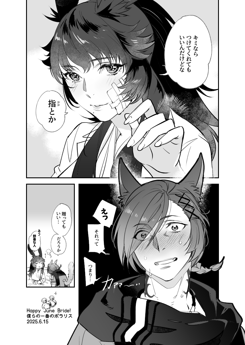 星願おつかれさまでした!
昨日配布の無配ペーパーこちらでした

ラハ光♀でジュンブラっぽく 