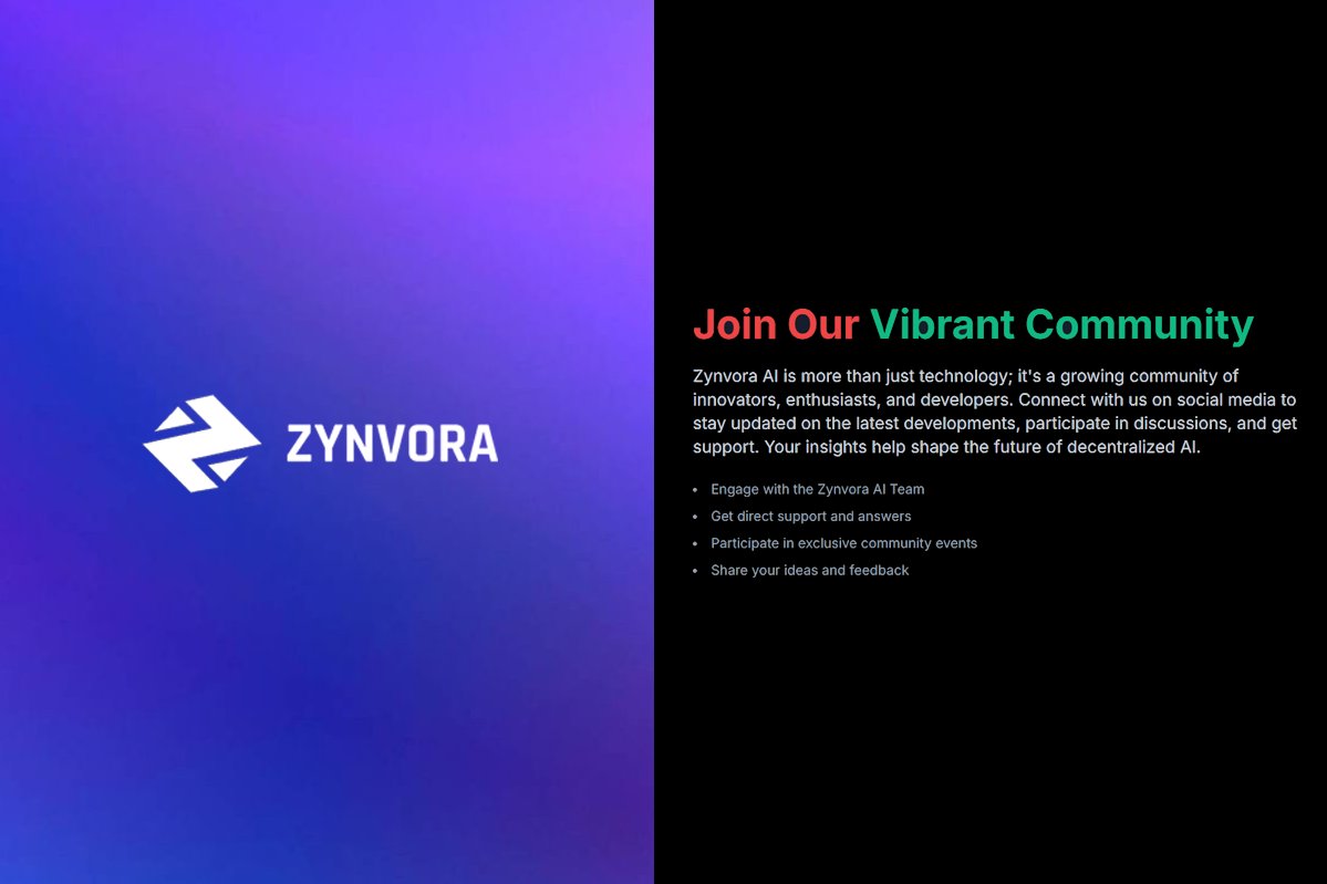 ZynvoraAI's tweet photo. The future is collaborative — and you’re invited.

Join the Zynvora AI community to explore ideas, get support, and shape the AI frontier on Solana.

💬 We’re building together.

#ZynvoraAI #Web3Community #AIOnSolana #DecentralizedFuture https://t.co/nQSBsgSfV7