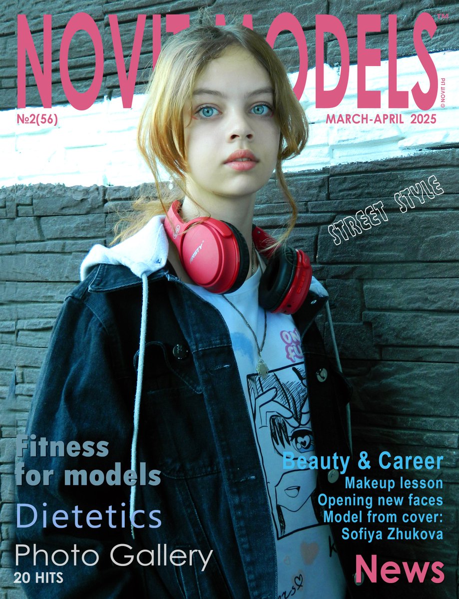 NovitModel's tweet image. 💥New issue of the International magazine for models NOVIT MODELS™ (№2(56)/2025)! 💥
Order an electronic or printed version:
magcloud.com/browse/issue/3…
#novitmodels #imagesofrussia #modeling #teen #fashion #streetstyle #photography #novitfilmstudio #magazine #biosea