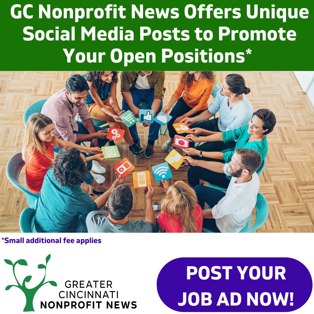 Did you know...GC Nonprofit News will create a unique social media post to promote your open positions. Post your job ad and request a social media post today! gcnonprofitnews.com/post-a-job/ #nonprofitjobs #nonprofitsocialmediaposts #promoteyourjobopening