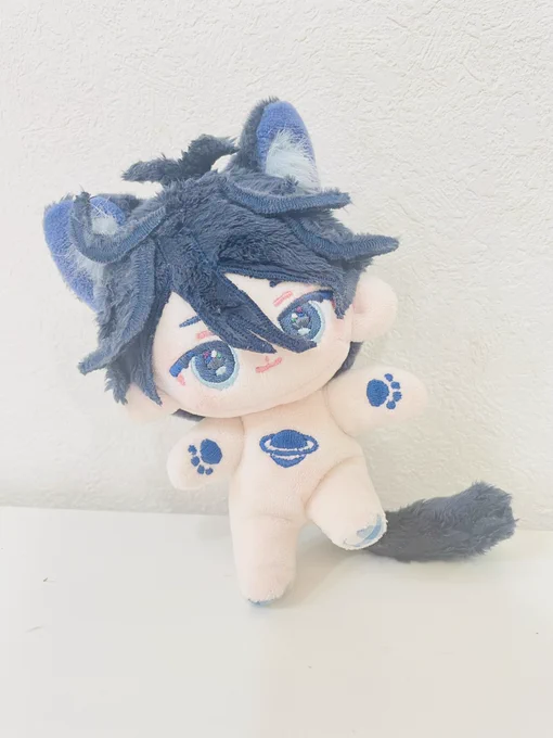 最近作ったぬいをみてみて ちぁと丞 丞には手作り骨入れた