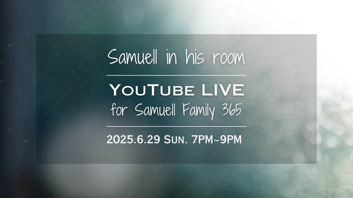 YouTubeメンバーシップのご登録者が【20名】になりました！
サポーターの皆さん本当にありがとうございます✨

今月最後の日曜日、【6月29日】に
メンバー限定のYouTubeライブを行います！
歌ってほしい曲のリクエストもお待ちしてまーす！

メンバーに加わりたい方はこちら
youtube.com/channel/UCDmMo…