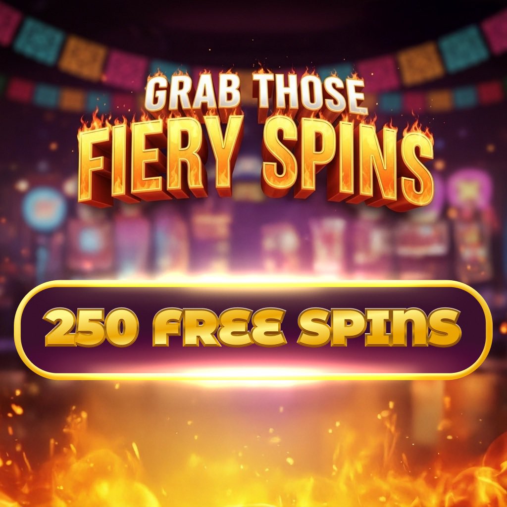 _SlotVibe_'s tweet photo. 🤯🔥 Ready to claim your free spins and big wins?
We’ve got 250 free spins waiting for 5 lucky winners.

❓ Q: What date is Halloween on?
‌
Drop your answer in the comments and don’t forget to follow us for more 👉 https://t.co/kXpxxuGLAK

💰You have until Friday to enter. https://t.co/lCGgtAanxD