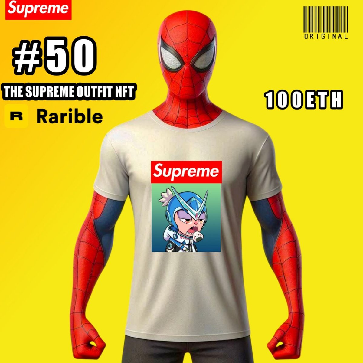 luthfi360nft's tweet photo. NFT Magazine Spiderman‼️ 💛 NEW 2025 🥰
Spiderverse 
World Fashion Model (Mockup) Experiment
Art By - Luthfi Eth
Favorite Fans Supreme
Visit Rarible On Bio 🚀
🔥 Tags :
Viral, fyp,|#digital|#artist|#mrbeast|#x|#thread| https://t.co/tHpbNiz3kM