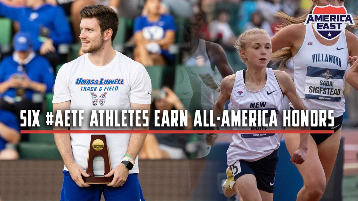 For the first time since 2016, six #AETF student-athletes traveled to the University of Oregon to compete in the 2025 NCAA Outdoor Track and Field Championships. The group combined for six All-America honors and one U.S. U20 record.

📰 americaeast.com/news/2025/6/16…

#NCAATF #AETF