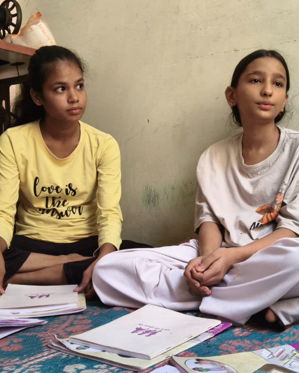 SupportMilaan's tweet photo. On a recent visit to Varanasi, our team met Girl Icons and Saathi leaders holding peer meetings and leading from the front.

Their quiet strength, steady presence, and growing voice remind us — leadership doesn’t shout, it shows up.

#GirlIconProgram #GirlsLead #MilaanFoundation https://t.co/jlFoJeb4aK