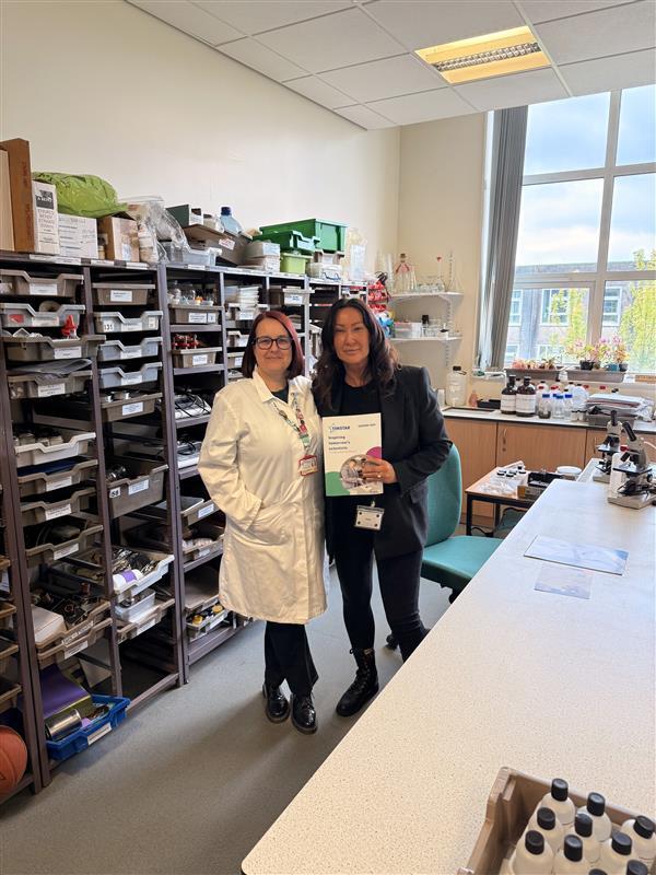Timstar (@timstarlab) on Twitter photo Here's Lucienne visiting the wonderful Vicky, Science Technician at <a href="/KilsythAcademy/">Kilsyth Academy</a>!
She's busy planning an exciting technician event coming up on 12th August at The <a href="/UniStrathclyde/">University of Strathclyde</a> - mark your calendars! 🧪🎉 Here's Lucienne visiting the wonderful Vicky, Science Technician at <a href="/KilsythAcademy/">Kilsyth Academy</a>!
She's busy planning an exciting technician event coming up on 12th August at The <a href="/UniStrathclyde/">University of Strathclyde</a> - mark your calendars! 🧪🎉