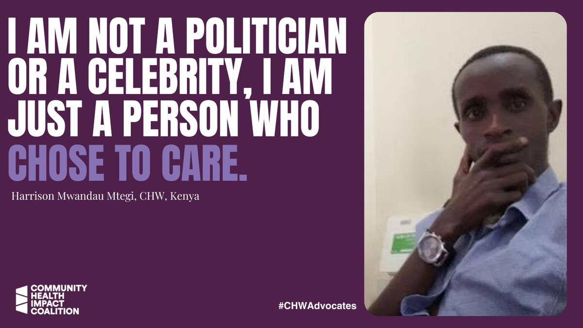 "As a person living with a disability, I understand. So, I volunteer my time and resources to ensure inclusion in aid programs, build trust as a local leader, and advocate for fair distribution."

Are you a CHW bringing care directly to your community? sbee.link/efndp74a6c