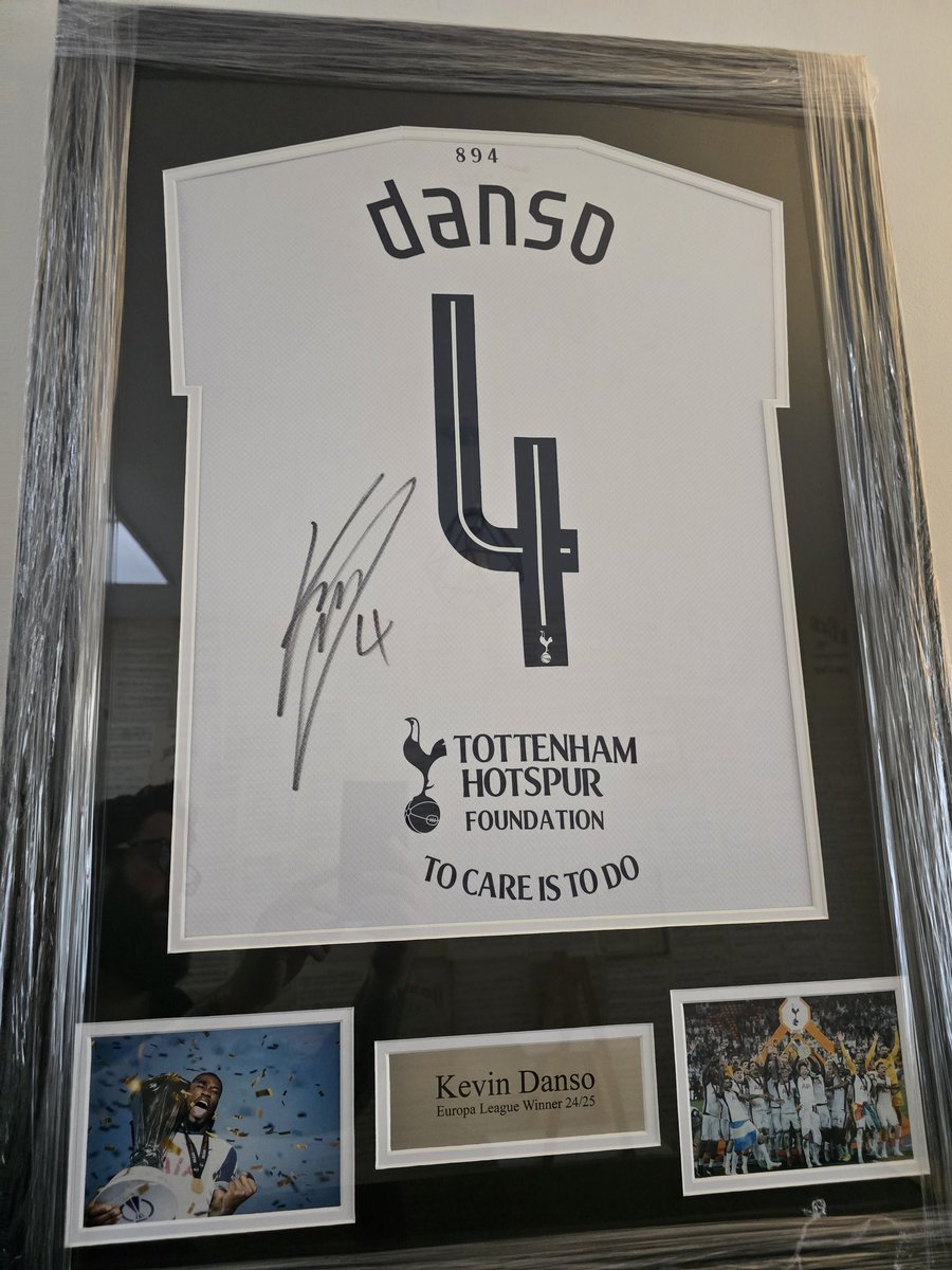 Dan 'Nubz' 🤔 (@iamnubz) on Twitter photo We won the Europa League and we signed <a href="/KevinDanso98/">Kevin Danso</a> permanently, so I had to order this when it came up. Thank you <a href="/_ROMemorabilia_/">RO Sport Memorabilia</a> for sorting this! Cannot wait to hang it in the office. We won the Europa League and we signed <a href="/KevinDanso98/">Kevin Danso</a> permanently, so I had to order this when it came up. Thank you <a href="/_ROMemorabilia_/">RO Sport Memorabilia</a> for sorting this! Cannot wait to hang it in the office.