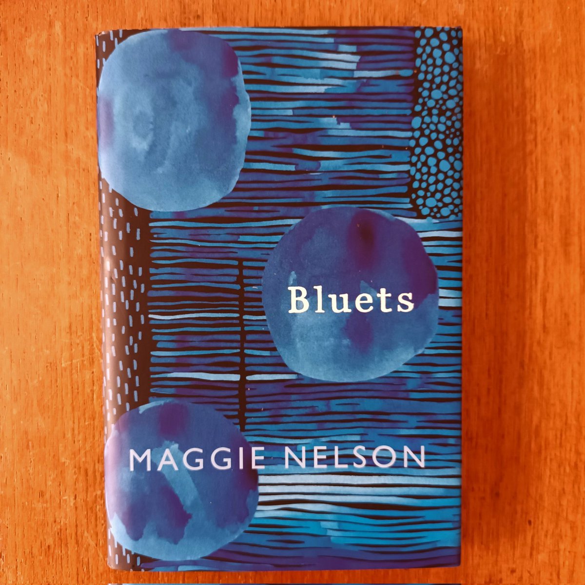 erin_heremeroar's tweet image. Great books under 200 pages
70) Bluets by Maggie Nelson