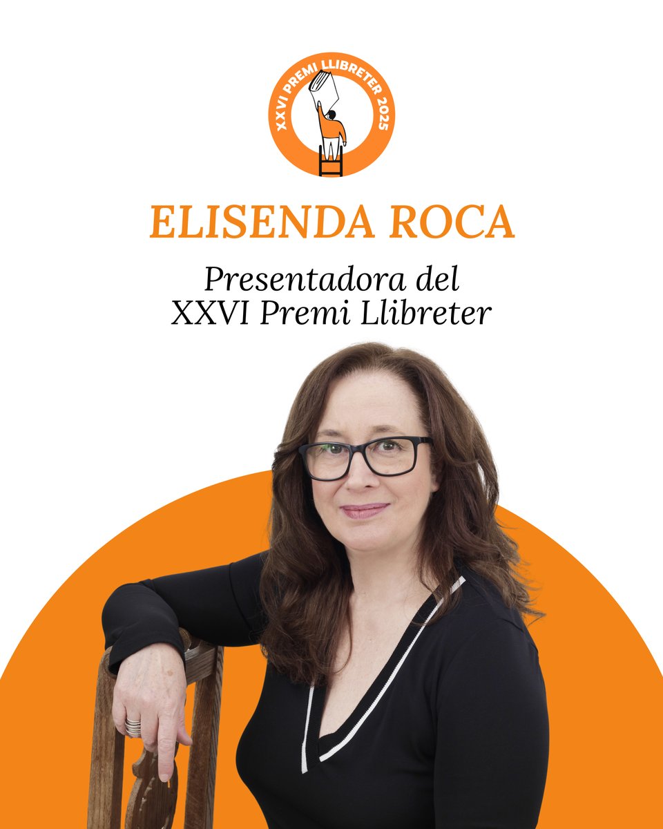 Premi Llibreter (@premillibreter) on Twitter photo Demà 17 de juny celebrem la XXVI edició del Premi Llibreter 📚
El pregó anirà a càrrec de l’escriptor <a href="/puntinho10/">Jordi Puntí</a>, i l’acte el conduirà la periodista i escriptora <a href="/elisendastone/">Elisenda Roca</a>
Un vespre per reivindicar la lectura i la feina de les llibreries! #premillibreter2025 Demà 17 de juny celebrem la XXVI edició del Premi Llibreter 📚
El pregó anirà a càrrec de l’escriptor <a href="/puntinho10/">Jordi Puntí</a>, i l’acte el conduirà la periodista i escriptora <a href="/elisendastone/">Elisenda Roca</a>
Un vespre per reivindicar la lectura i la feina de les llibreries! #premillibreter2025