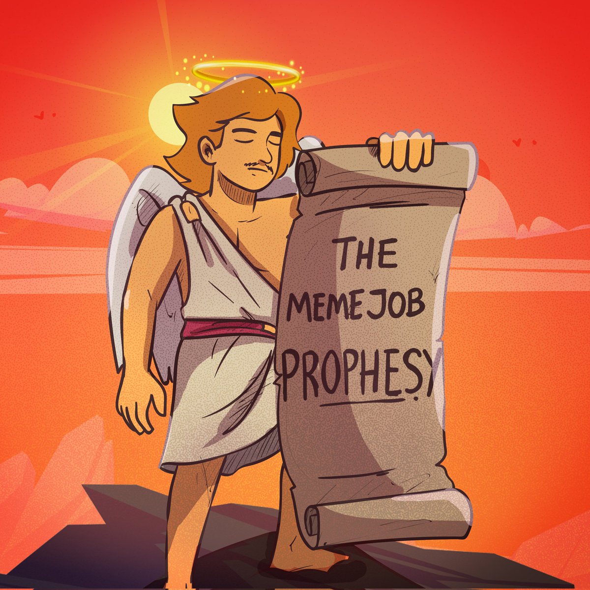The prophecy unfolds… 🕊
With <a href="/MemeJobFun/">memejob</a> watching from the heavens, $HALO prepares to launch the greatest $HBAR meme ever seen on MemeJob.

The rebirth begins, and this time, we fly together...