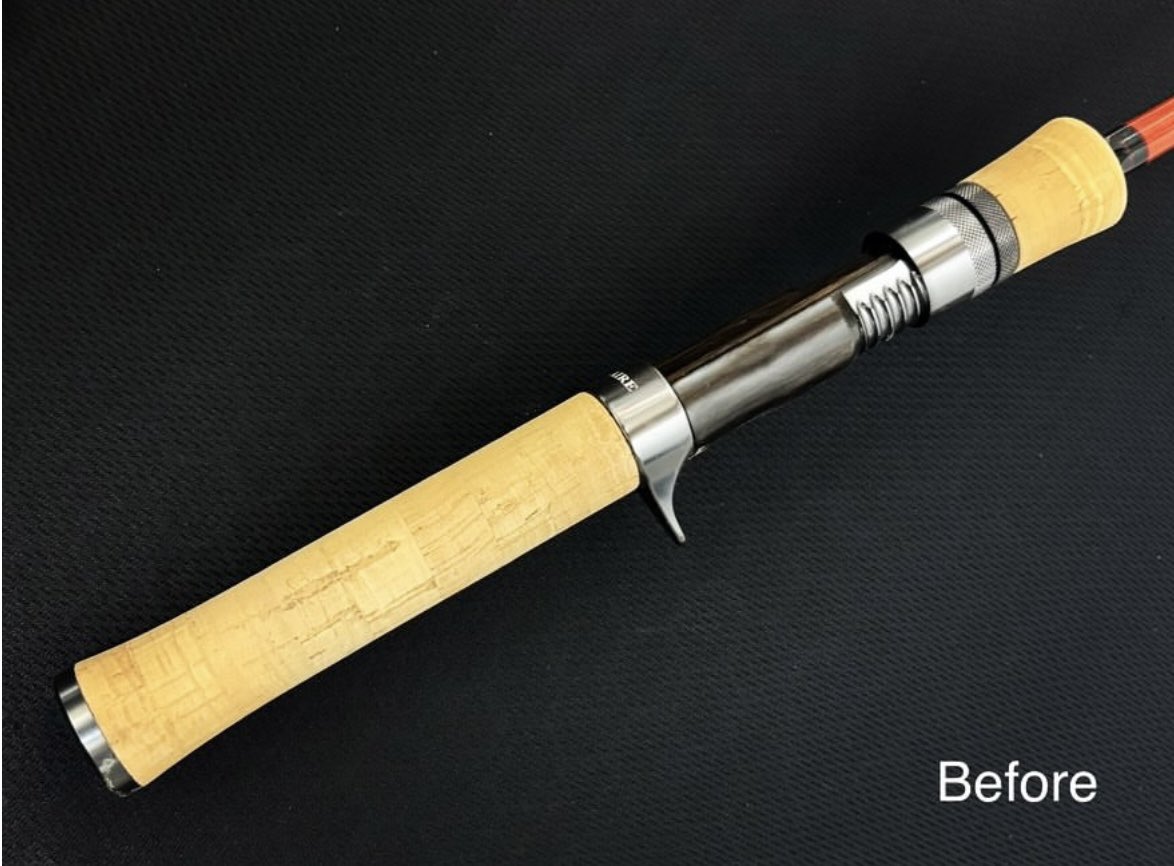 l_r_factory's tweet image. 《FKI様分》

【M-AIRE MG-63MC UD】

《依頼内容》
リアグリップを100mm延長。
(変更前120mm→変更後220mm)

詳細↓
instagram.com/p/DK9fTWQpoR7/…

#lr_custom_rod
#customrod
#カスタムロッド