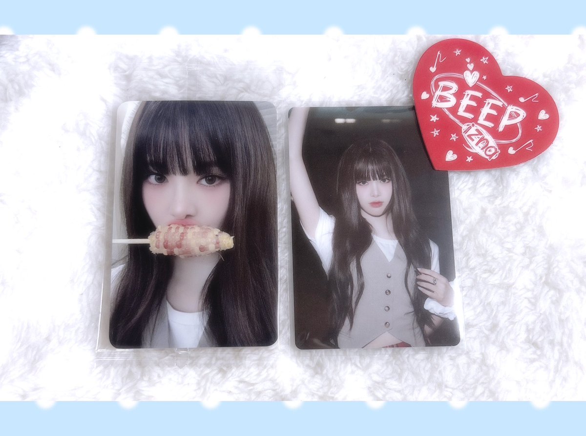 izna セビ 直筆 サイン チェキ BEEP SIGN Naジョンウン izna BEEP サイン入りポラロイド チェキ ジョンウン - メルカリ