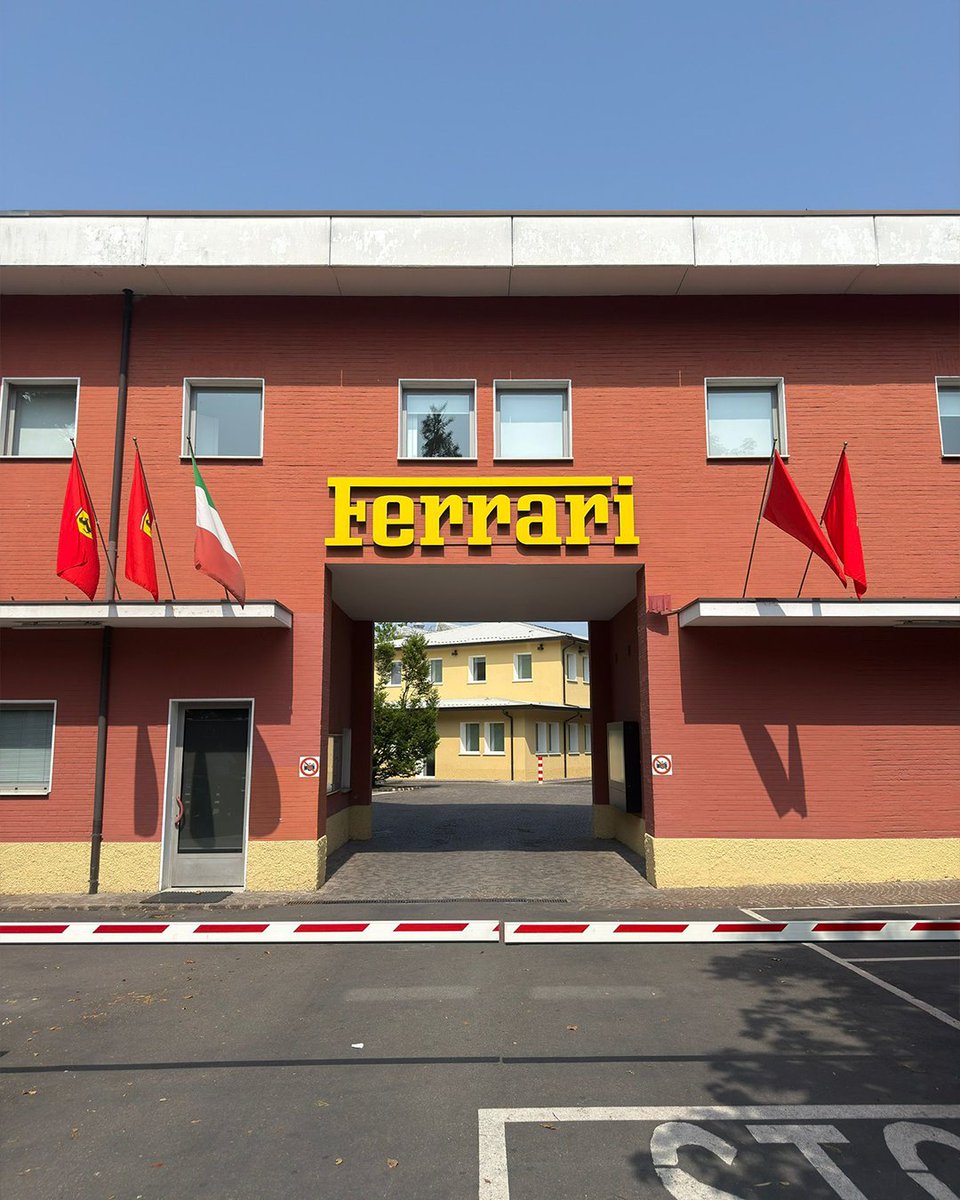 FerrariHypercar's tweet photo. Another flag added in Maranello ❤️💛

#FerrariHypercar #Ferrari499P #WEC #LeMans24 https://t.co/E0IWxZPXJX