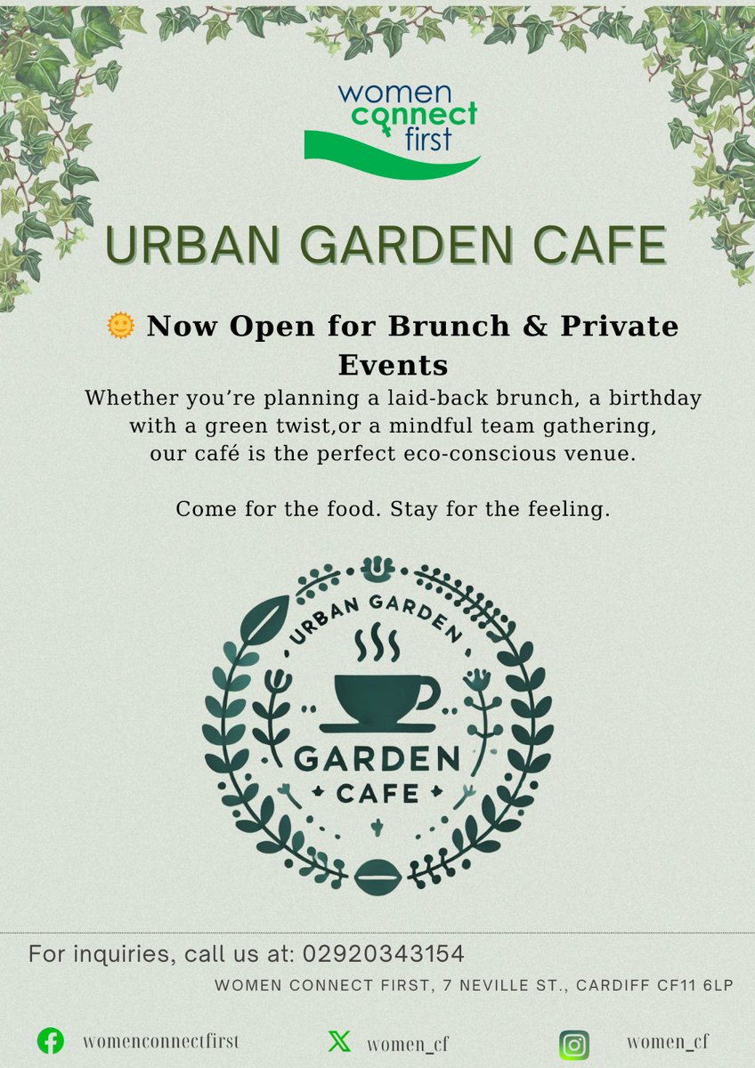 🌿 Welcome to Urban Garden Café 🌿
Where sustainability meets community, and every bite brings you closer to nature. Tucked away in the heart of Riverside, Urban Garden Café is your new favorite eco-friendly escape. 
Come for the food. Stay for the feeling.