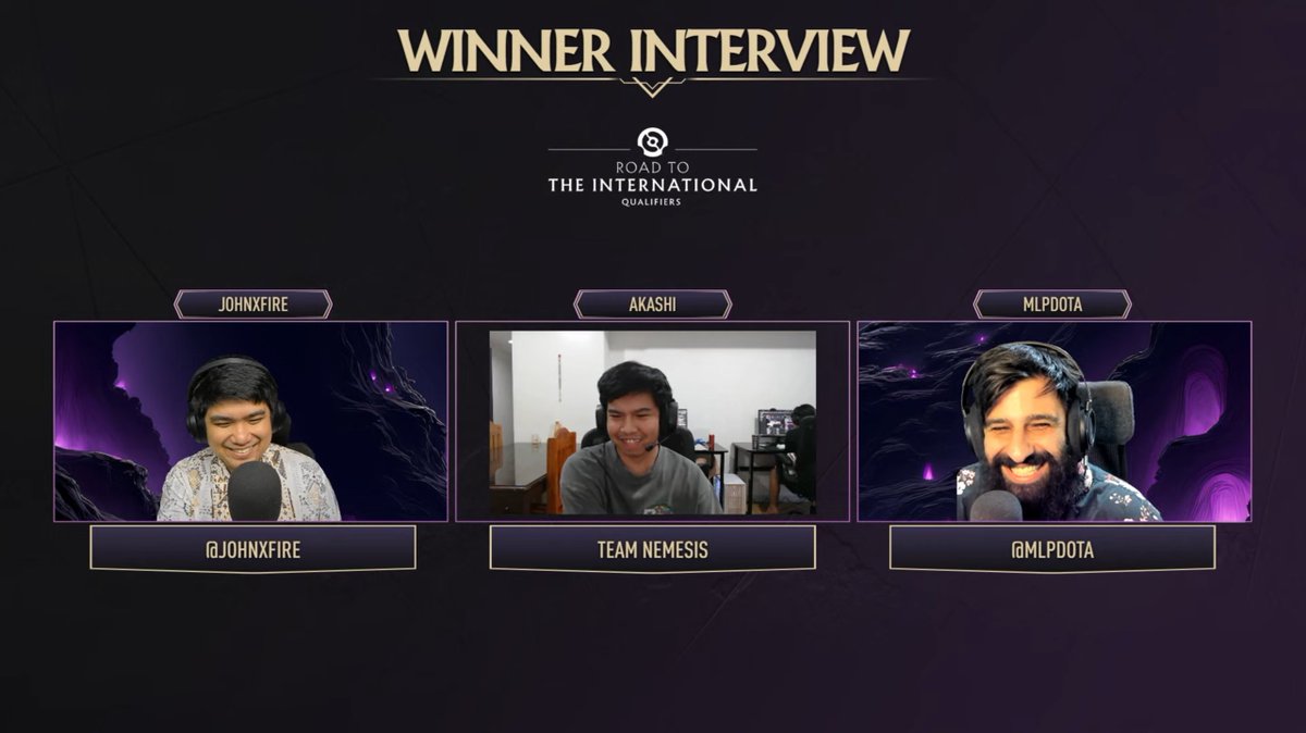 BIG CONGRATULATIONS TEAM NEMESIS! TEAM NI MISSIS MAKES IT IN! 5 PINOY TEAM TO THE ROAD TO THE INTERNATIONAL AFTER SO LONG! GRATS <a href="/Akashiiidota/">Akashi</a> <a href="/macdotes/">Mac</a> Jing Raven Erice! REJECTS STRIKE BACK??