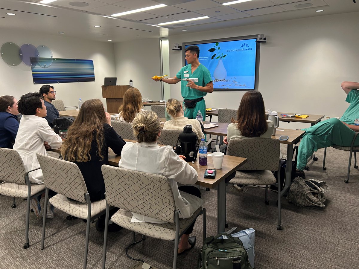 LRHGME_GS's tweet photo. Mastering the art of Stapling and Energy Education one foam stomach at a time! #Education #GME #Surgery #LRH https://t.co/V3VJ3BJHWm