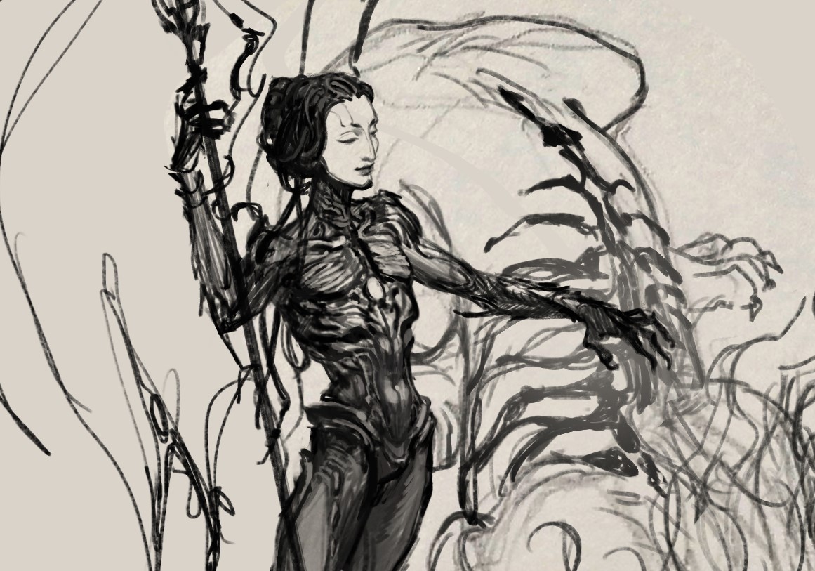 ToiVarg's tweet image. my profile has been quiet lately...ohh
here's a some wip for my personal project.