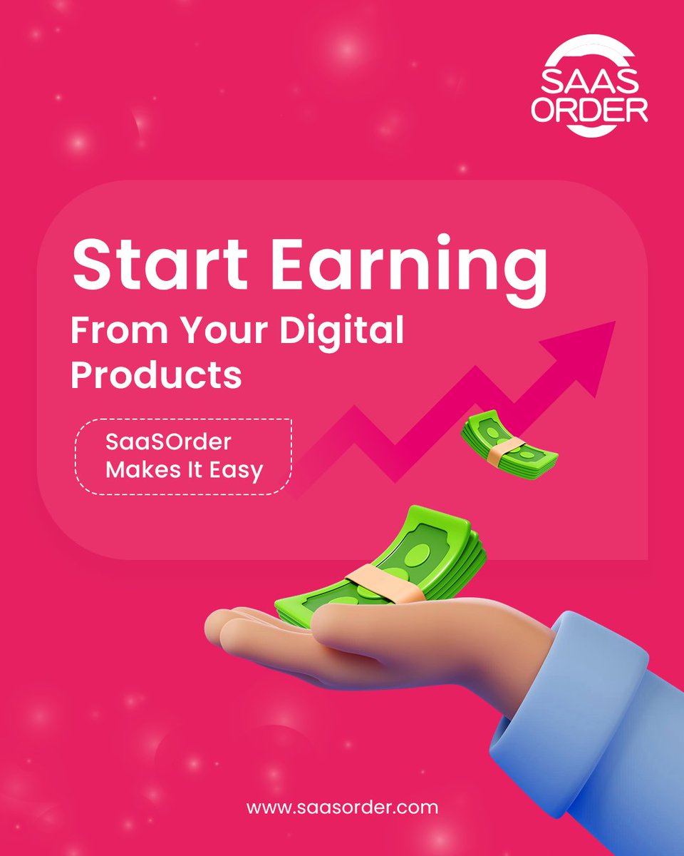 saasorder's tweet photo. Turn your digital products into income with ease.

SaaSOrder helps creators like you sell smarter and earn faster.

Get started now at  https://t.co/un5KlVeejQ

#saasorder #SaaS #saassales #DigitalSales https://t.co/G7B3VnL3b4