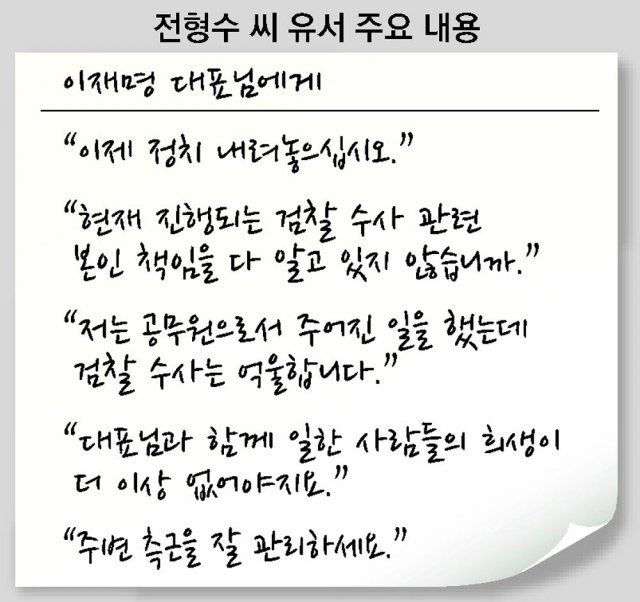 lalapesto's tweet photo. 이재명 前비서실장 전형수씨 유서 
“본인 책임을 다 알고 있지 않습니까”
“함께 일한 사람들의 희생이 더 이상 없어야지요

김민석 양부의 유서 
“김민석은 꼭 귀신이 돼도 잡습니다”

저런 악귀 새끼들이 이 나라의 뭐라고?
없던 국운도 귀신 들리겠네 https://t.co/mu9Cl8LSBm