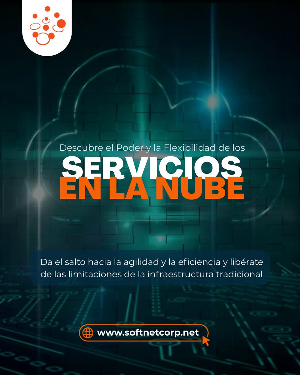 Softnet_Corp's tweet photo. 🧑🏻‍💻 Los Servicios en la Nube les permiten a las empresas acceder a tecnología de punta sin grandes inversiones iniciales en hardware y software 💻

¿Tu infraestructura actual te frena? 

¡Es momento de migrar a la nube! 

Contáctanos y te asesoramos 🤝

🌐 https://t.co/8QW4rCmSw5 https://t.co/CUwfcmvacu