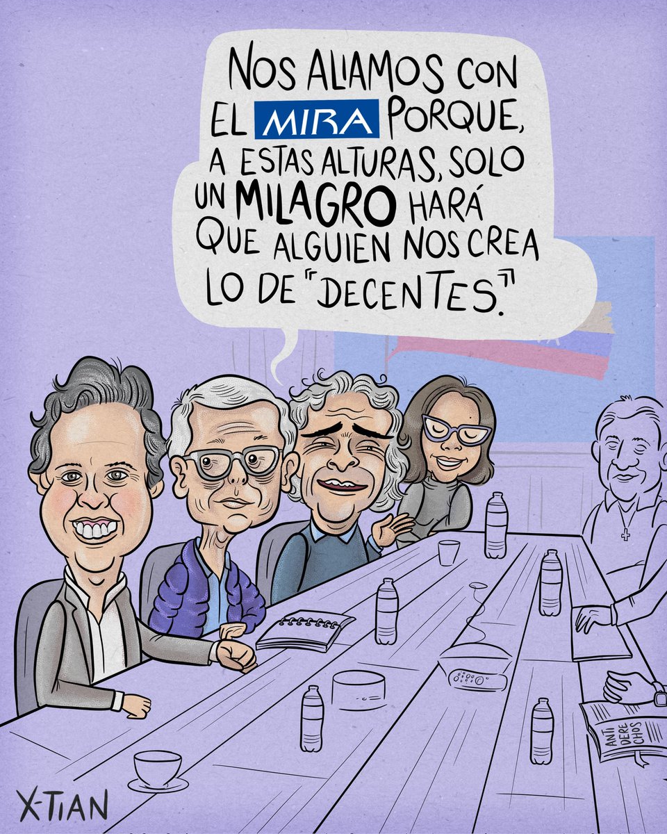 UnCaricaturista's tweet image. Alianzas non sanctas.
Mi caricatura hoy en @PublimetroCol