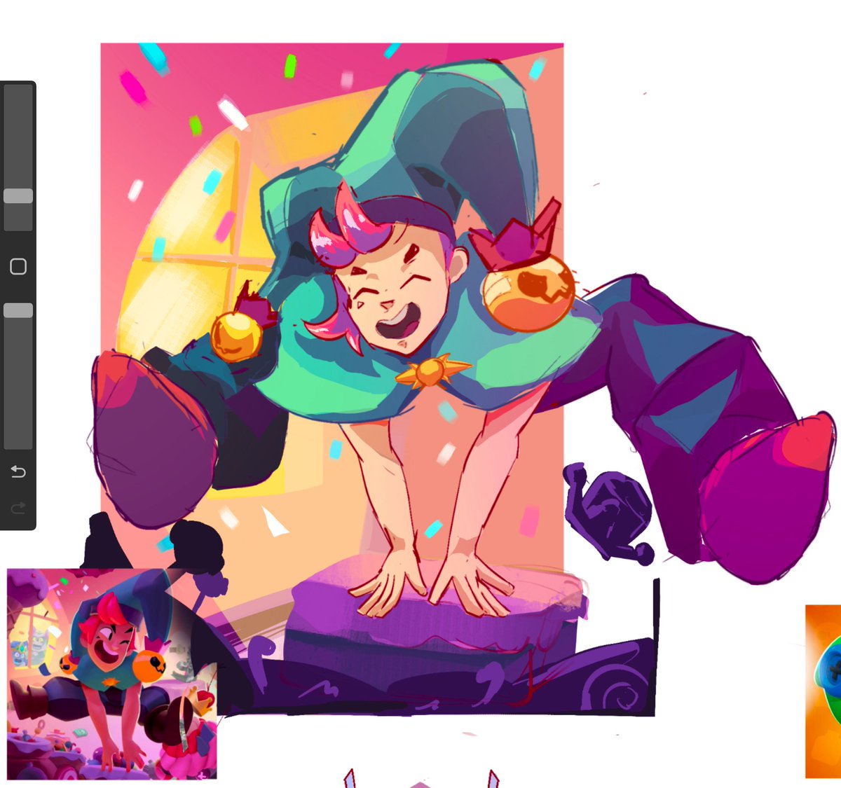 Guzz_lag's tweet image. Chester 🍬
#BrawlStarsArt #brawlstarsfanart