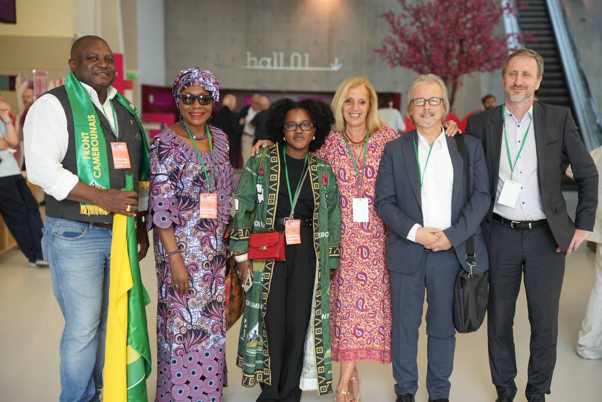 Soc_Intl's tweet image. L’Internationale Socialiste a eu l’honneur de participer au Congrès du Parti socialiste français à Nancy, représentée par la Coordinatrice générale Chantal Kambiwa, qui a transmis un message de solidarité au nom de tous les partis membres.
Chantal Kambiwa a rappelé les liens…