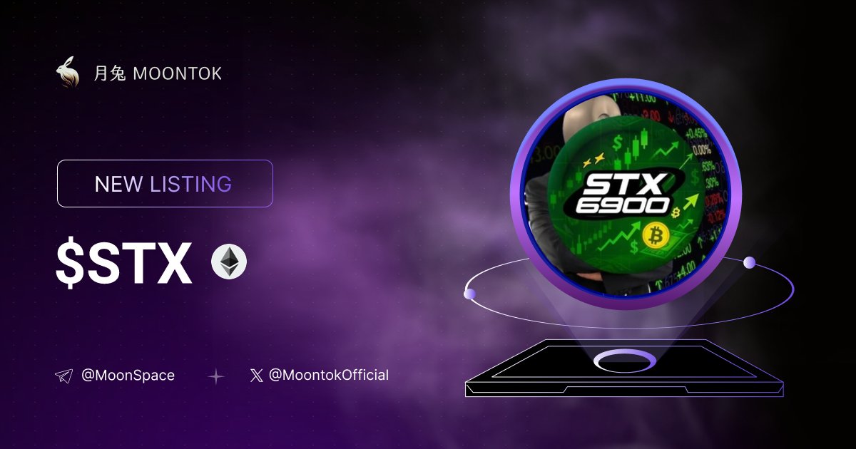 ⚡ 月兔雷霆 - Moontok Xpress

STX6900 ( $STX )
moontok.io/coins/stx6900

0xDb60a003f0A8adfa777d6bc8795dDD4777d568Be

LIQ: $8,663 | MC: $15,520

#altcoin #memecoins @stx6900eth @moontokofficial
