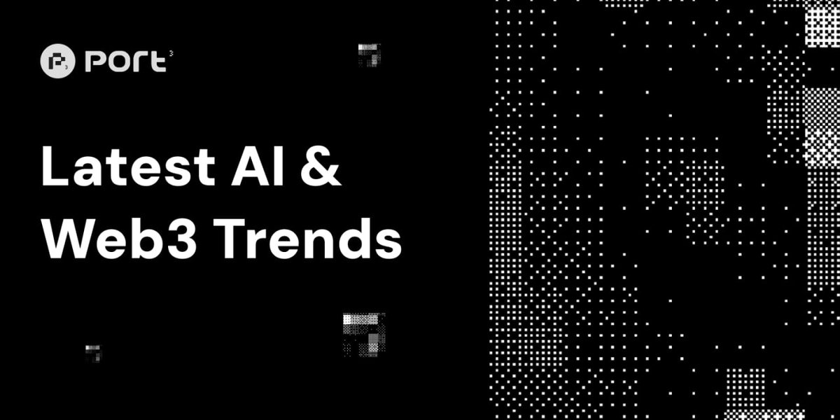 AI x Web3 is moving fast:

– On-chain fraud detection is getting smarter
– DAOs are using AI agents to streamline governance
– AI-generated content is powering next-gen Web3 games
– Decentralized data markets are emerging to train safer AI

Web3 isn’t just integrating AI — it’s