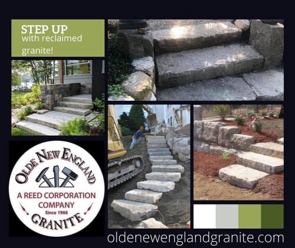 OLDENEGRANITE's tweet image. Do you need to replace steps in your yard? Reclaimed granite natural stone steps adds beauty to your hardscape design project. oldenewenglandgranite.com 

#GraniteSuperstore #Antiquegranite #reclaimedgranite #hardscape #steps #granitesteps #OldeNewEnglandGranite
