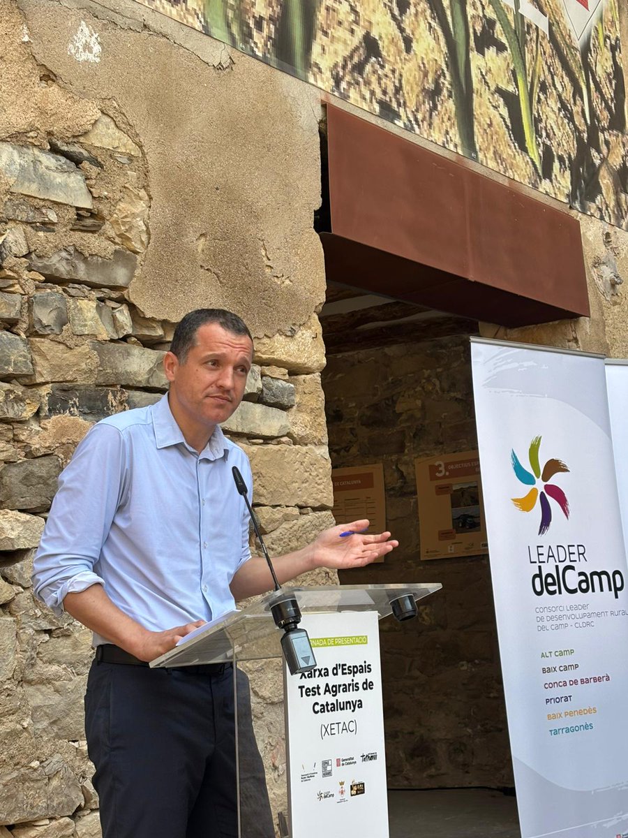 LEADER del Camp (@leaderdelcamp) on Twitter photo 🎉 Avui es presenta oficialment la Xarxa d’Espais Test Agraris de Catalunya (XETAC) des de Belltall!
🌱 Relleu agrari, acompanyament i futur per al món rural.
Amb l'Honorable <a href="/oscarordeig/">Òscar Ordeig</a>
Podeu llegir-nos a: tuit.cat/aAGTg
#RelleuAgrari #XETAC #DesenvolupamentRural 🎉 Avui es presenta oficialment la Xarxa d’Espais Test Agraris de Catalunya (XETAC) des de Belltall!
🌱 Relleu agrari, acompanyament i futur per al món rural.
Amb l'Honorable <a href="/oscarordeig/">Òscar Ordeig</a>
Podeu llegir-nos a: tuit.cat/aAGTg
#RelleuAgrari #XETAC #DesenvolupamentRural