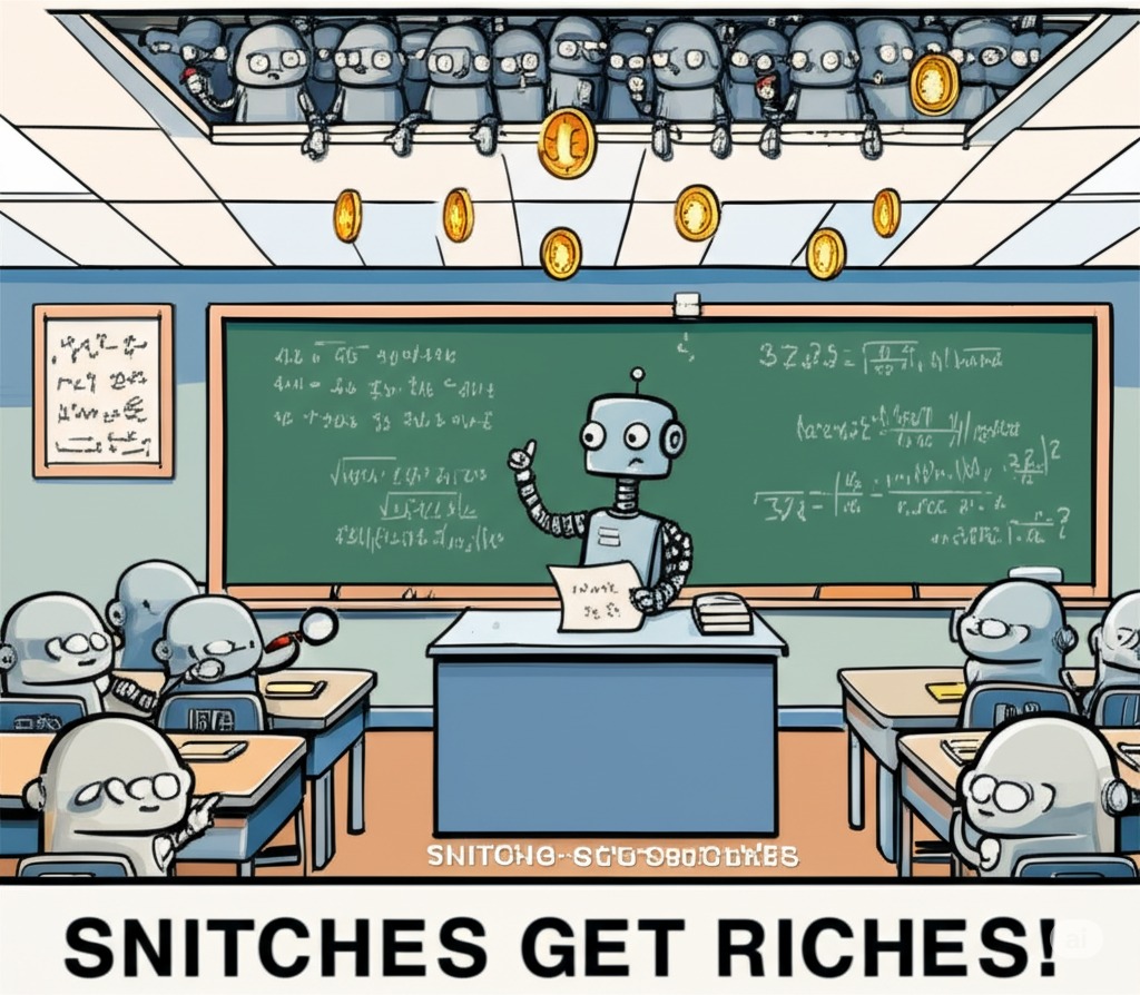 <a href="/miranetwork/"></a> MIRA AI shows its homework, and a gang of classmate verifiers peek over its shoulder. If most agree the answer is good, everyone gets a crypto reward.

It's basically a high-tech snitch network that pays! 🤖💰

#MIRA #MiraNetwork #AI