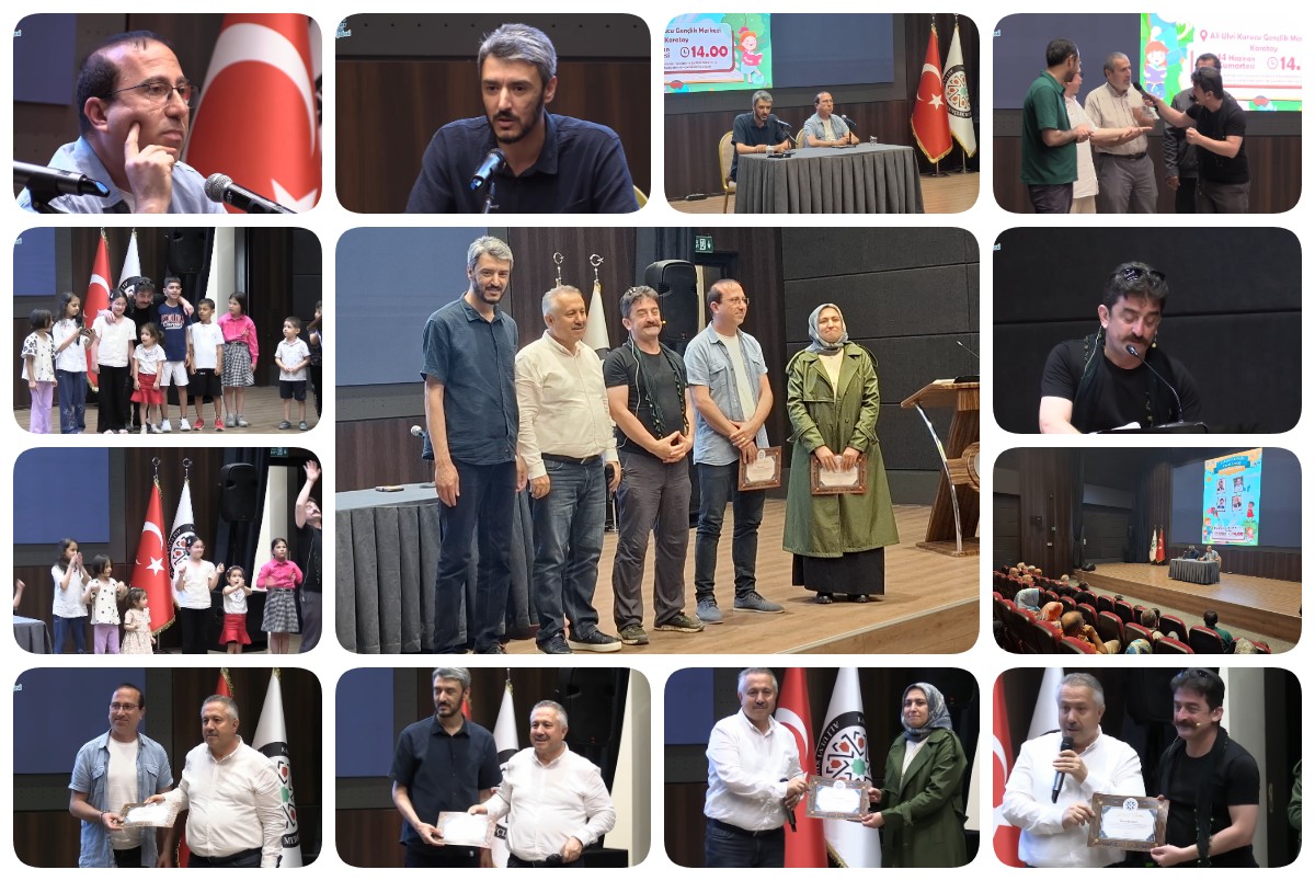 Düzenlediğimiz 15. Cahit Zarifoğlu Çocuk Şenliği, Ali Ulvi Kurucu Gençlik Merkezi’nde gerçekleştirildi. Eğlence ve eğitimi buluşturan programda Çağrı Cebeci ve Abdurrahman Ekin çocuk yayıncılığı üzerine konuştu.  Detaylar: tybkonya.org.tr/15-cahit-zarif…
