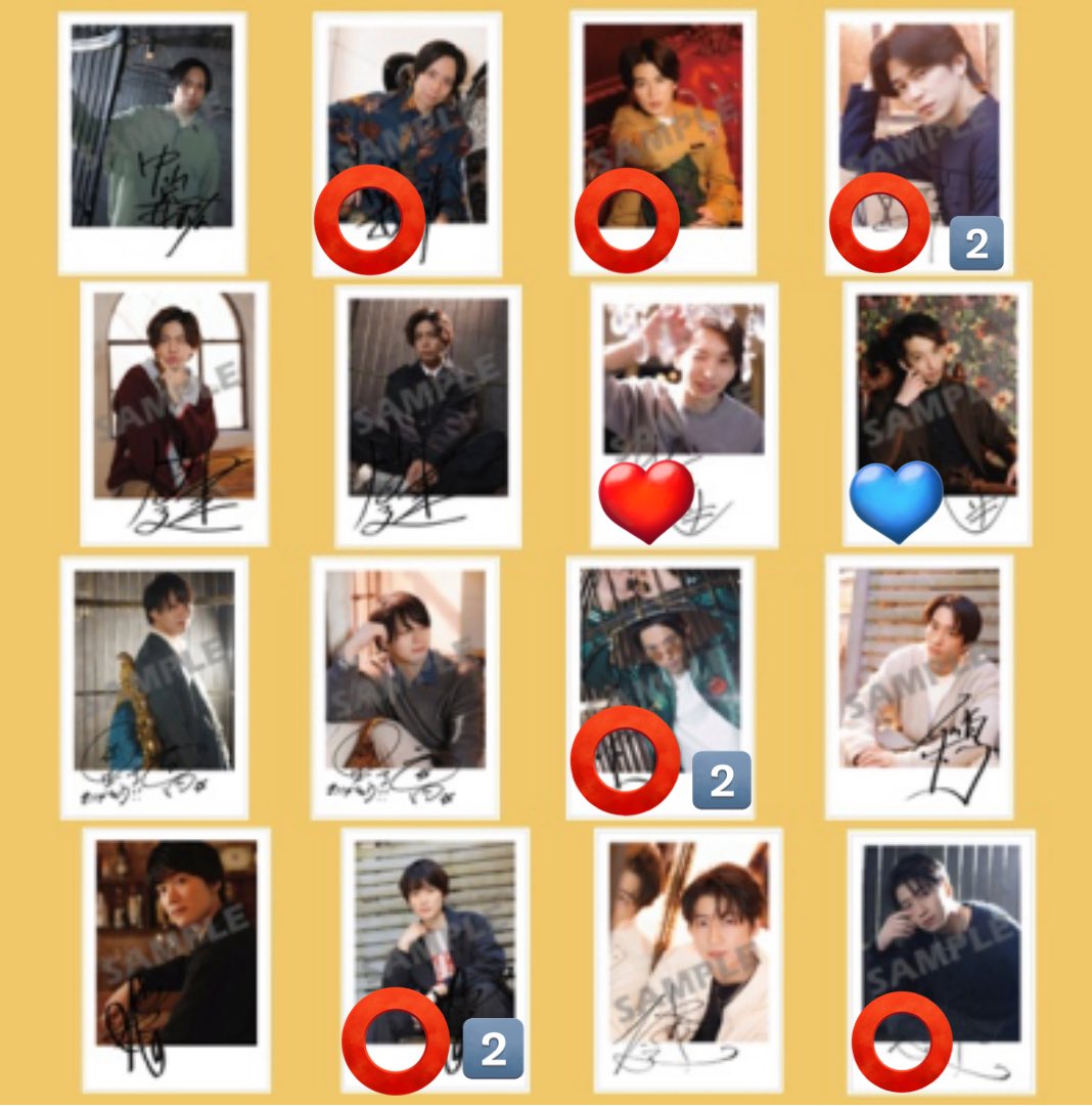 【交換】劇団Patch パッチこーい ぱちこい チェキ風クリアカード 

譲→中山さん、井上さん、近藤さん、田中さん、納谷さん
（過去グッズ　竹下さん、井上さん、吉本さん、田中さん、星璃さん）

求→三好さん
❤️決まり次第で🩵求めております。

都内手渡し郵送可能です。
お気軽にお声がけください。