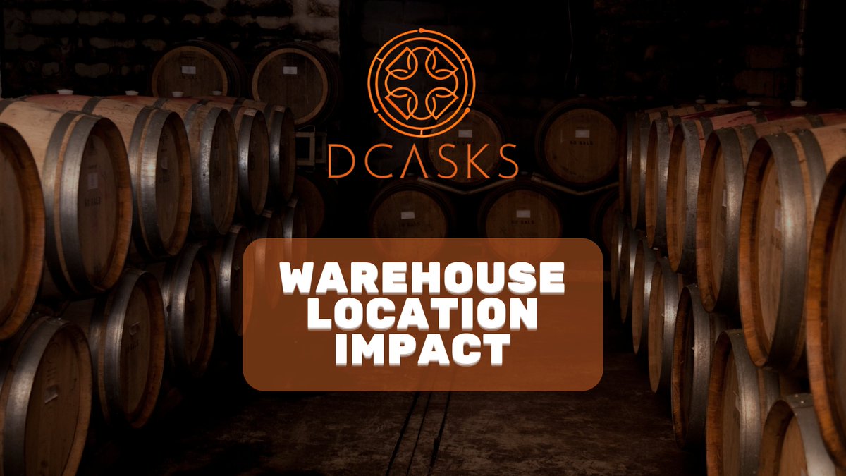 DcasksRWA's tweet image. Warehouse location impacts flavor over time.

DCasks includes bonded warehouse data in every listing. 

Know exactly where your investment is resting — and why it matters.

Discover more at dcasks.com
#DCasks #CaskMaturation #WhiskyScience #RWA