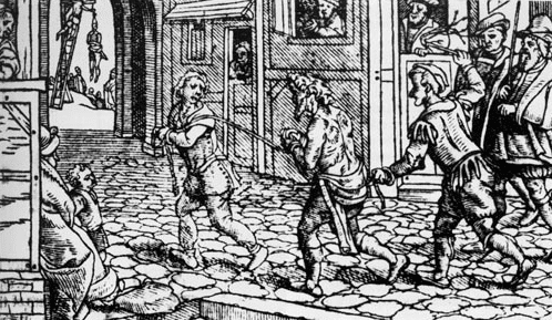 #OtD 16 Jun 1531 Henry VIII modified vagrancy laws which were key in creating the working class. People kicked off communal land who were not in wage labour were designated as vagabonds and were to be whipped, then mutilated, then executed stories.workingclasshistory.com/article/8796/h…