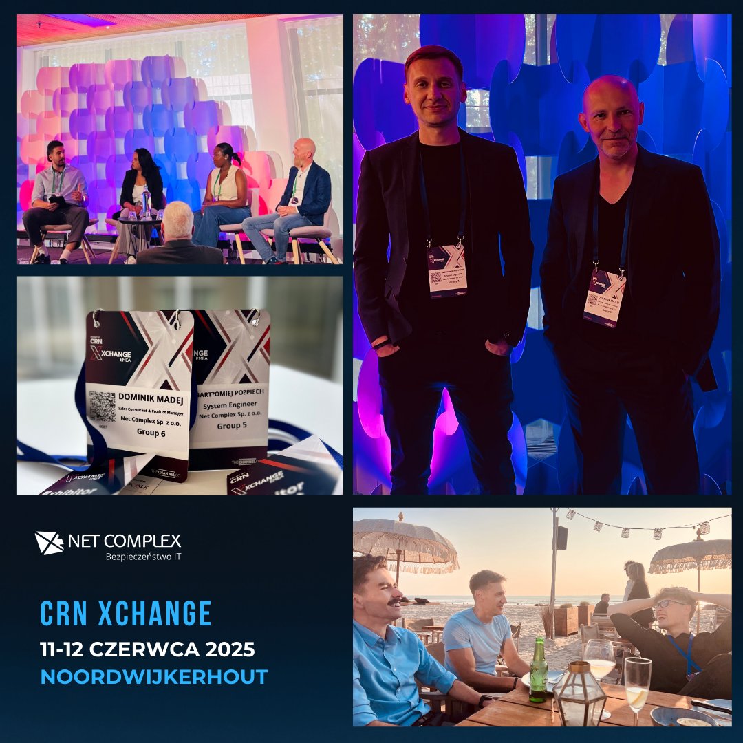 net_complex's tweet image. Trzeci raz z rzędu na XChange EMEA - jedna z najmocniejszych konferencji MSP w Europie! 🚀 Trendy, rozmowy bez agendy i świetni ludzie z branży.
Dziękujemy @crn_polska oraz wszystkim partnerom za inspirujące spotkania i konkretne wnioski. Do zobaczenia za rok! 💬🤝 #XChangeEMEA