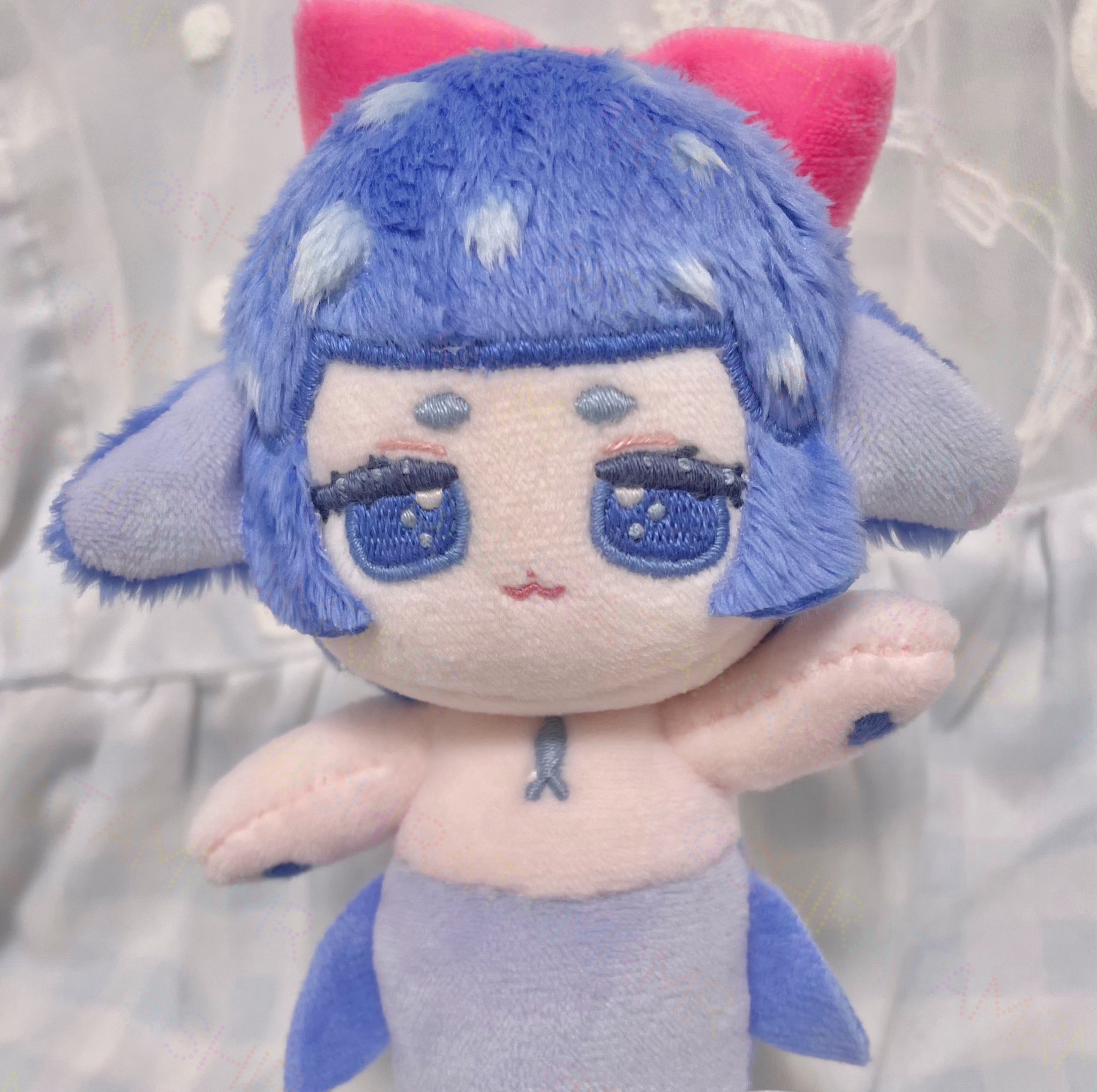 白波らむね 2周年記念 しらたま ぬいぐるみ - ぬいぐるみ本体