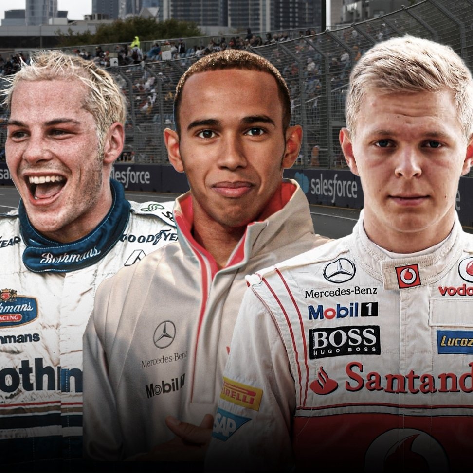 Remco (@remco_v_eldik) on Twitter photo Rookies on the #F1 podium Top 3
#JacquesVilleneuve’s: '96 #AusGP
Qualified: 1st || Finished: 2nd
<a href="/LewisHamilton/">Lewis Hamilton</a>'s: '07 #AUSGP
Qualified: 4th || Finished: 3rd
<a href="/KevinMagnussen/">Kevin Magnussen</a>'s: '14 #AUSGP
Qualified: 4th || Finished: 2nd
#Villeneuve #Hamilton #Magnussen #F1 Rookies on the #F1 podium Top 3
#JacquesVilleneuve’s: '96 #AusGP
Qualified: 1st || Finished: 2nd
<a href="/LewisHamilton/">Lewis Hamilton</a>'s: '07 #AUSGP
Qualified: 4th || Finished: 3rd
<a href="/KevinMagnussen/">Kevin Magnussen</a>'s: '14 #AUSGP
Qualified: 4th || Finished: 2nd
#Villeneuve #Hamilton #Magnussen #F1