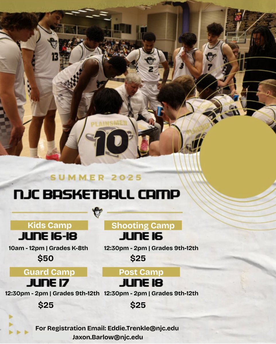 ‼️CAMP TODAY‼️
10:00 am Main gym 
Walk- ins welcome! 
$50.00 cash or check 
See you at 10:00